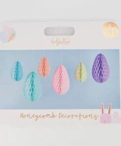 Hootyballoo Six Pack Pastel Easter Decorations