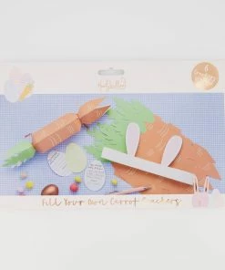 Hootyballoo Six Pack Easter Carrot DIY Crackers