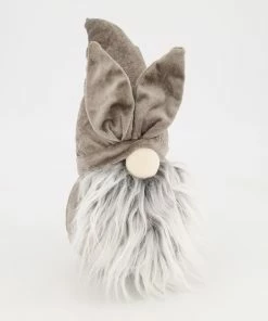 Grey Hat Easter Gnome 36x12cm