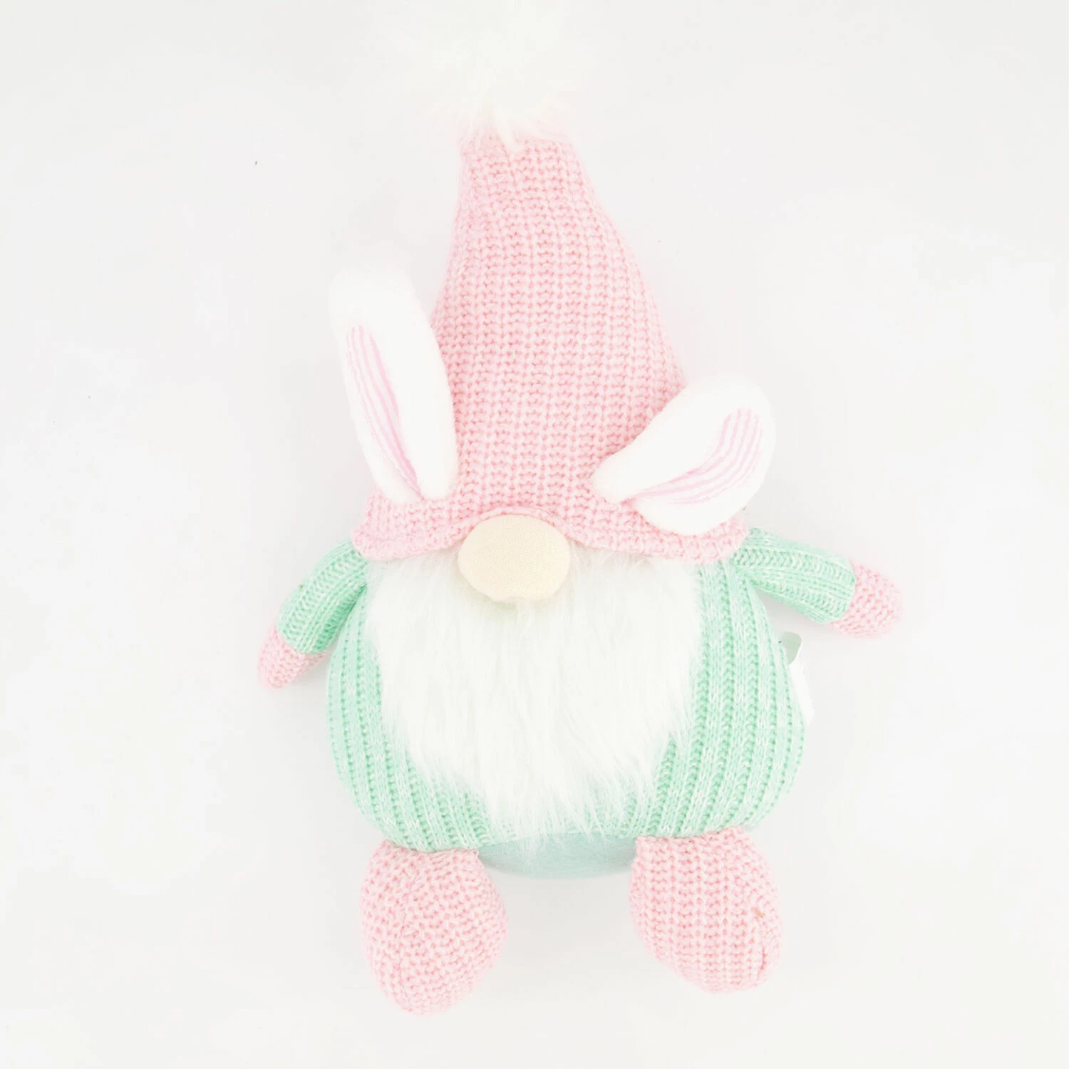 Pink Easter Bunny Gnome Decoration 29x20cm