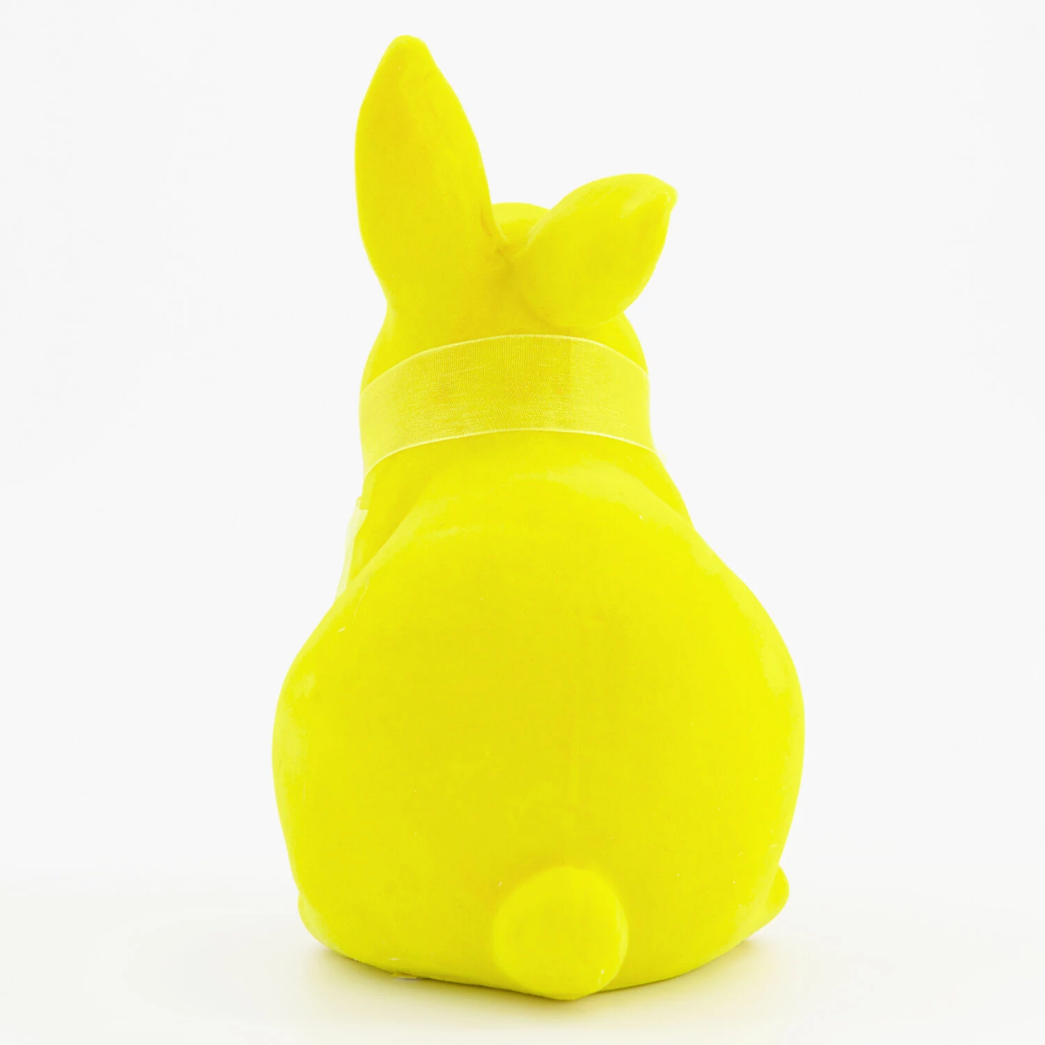 Yellow Easter Bunny Decoration 19x17cm - Image 2