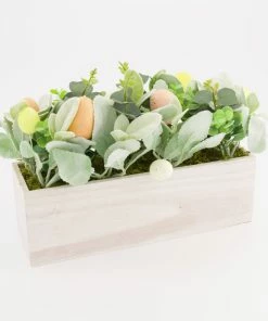 Multicoloured Easter Egg Planter 21x31cm