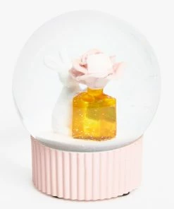 Pink Easter Globe 12x10cm