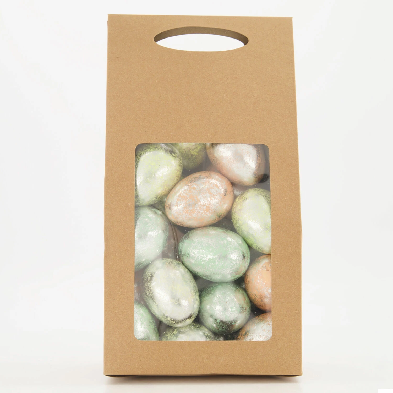 24 Pack Multicoloured Decorative Easter Eggs