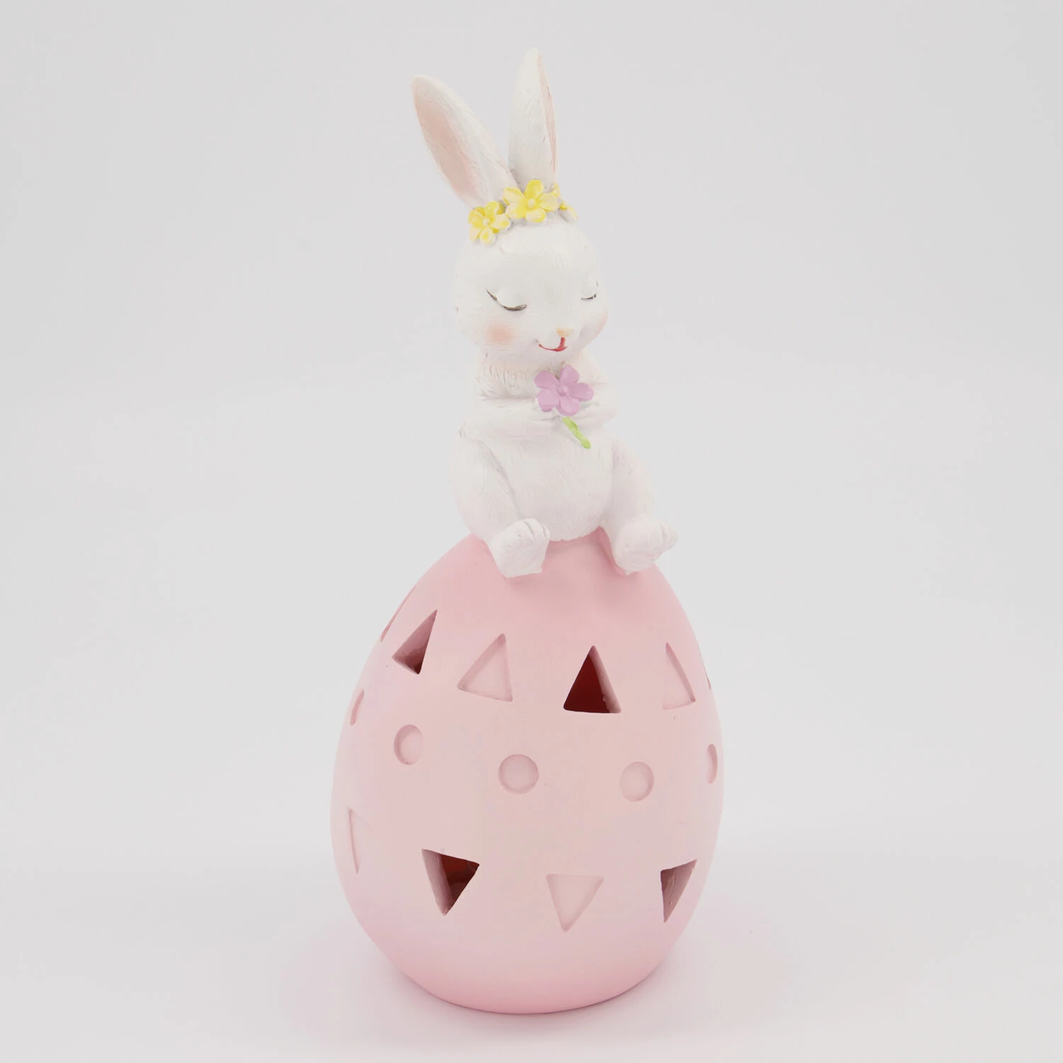 Multicolour Easter Bunny & Egg Decoration 26x12cm