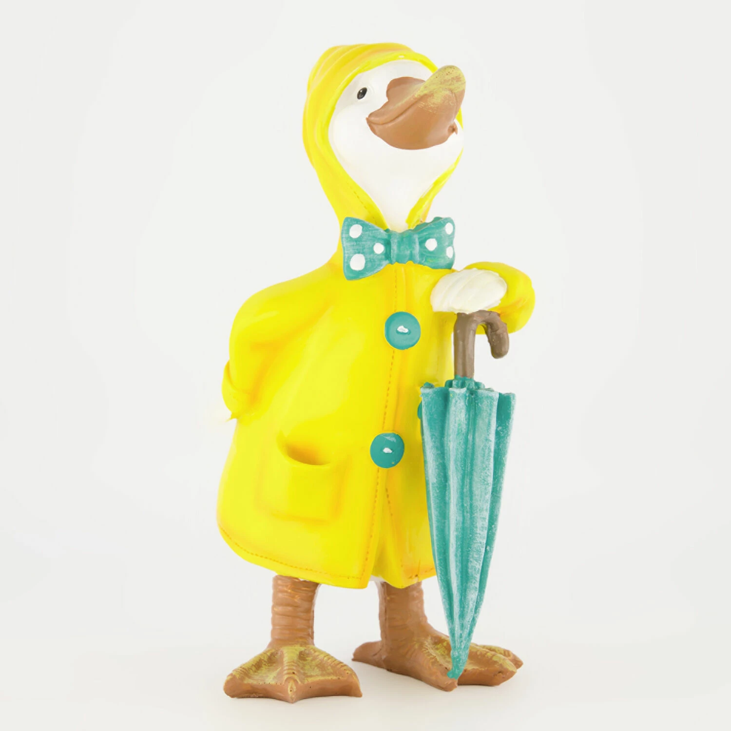 Yellow Raincoat Duckling 24x12cm