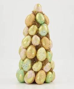 Multicoloured Easter Egg Cone 35x17cm