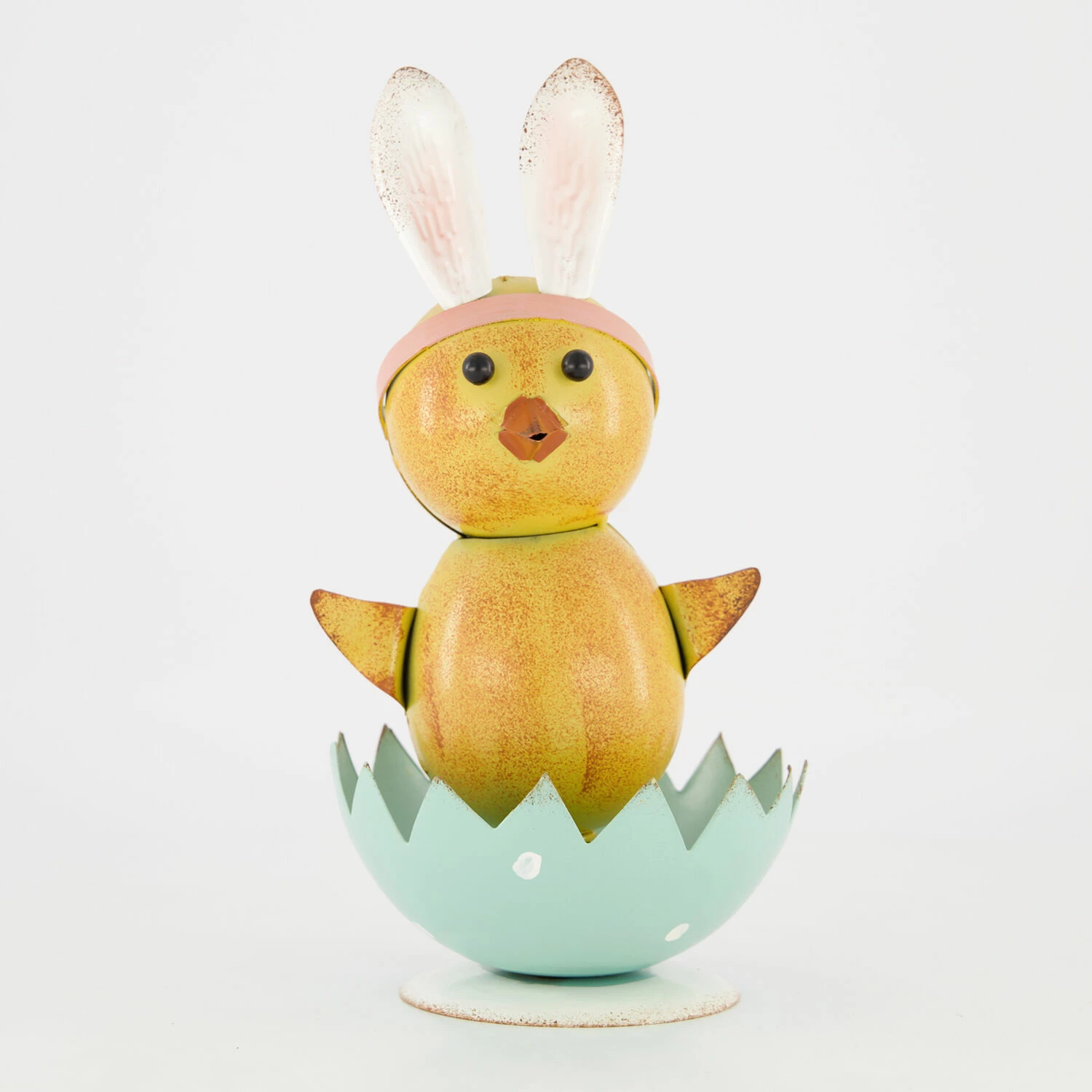 Yellow Chicken In A Egg Ornament