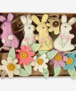 Cottontail Lane Multicoloured Easter Garland 182cm