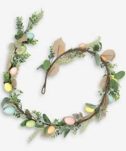Multicolour Easter Egg Garland 12x183cm